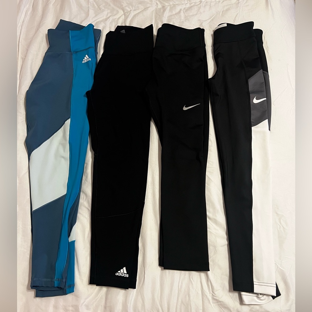 Nike and Adidas leggings